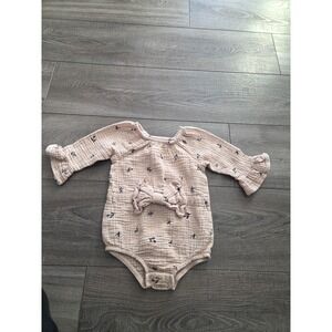 Grayson collective baby girl romper 3-6 mos